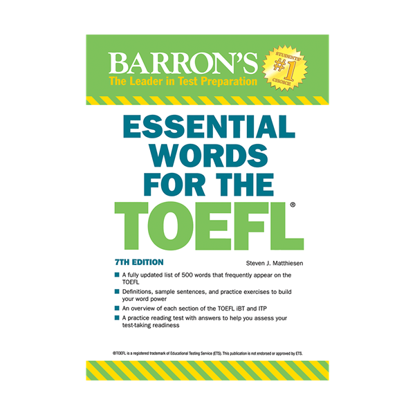 خرید کتاب Essential Words for TOEFL 7th Edition+CD